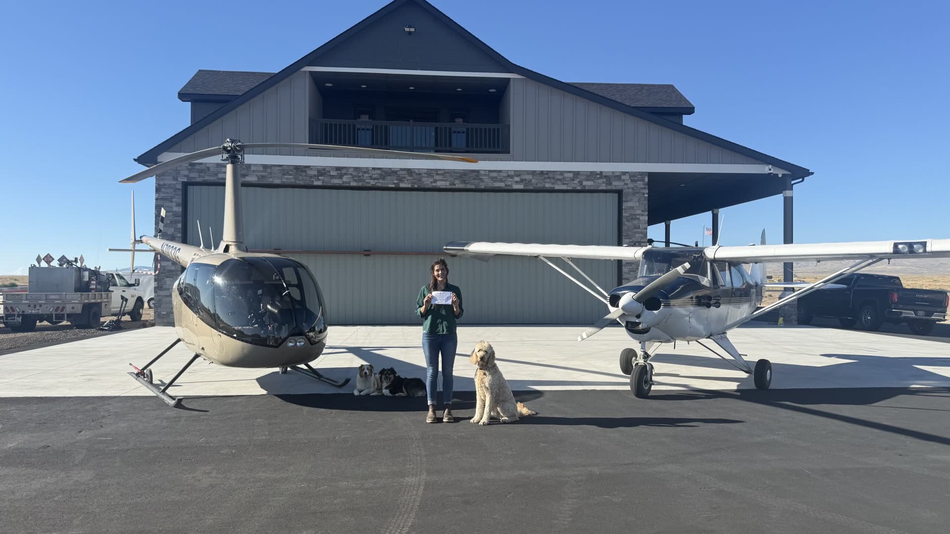 Alpine Aviation aircraft on the ramp
